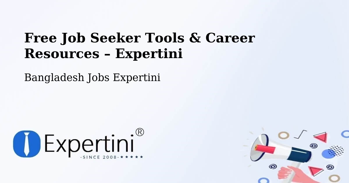 Free Job Seeker Tools & Career Resources – Lālmohan - Lālmohan, Bangladesh Jobs Expertini
