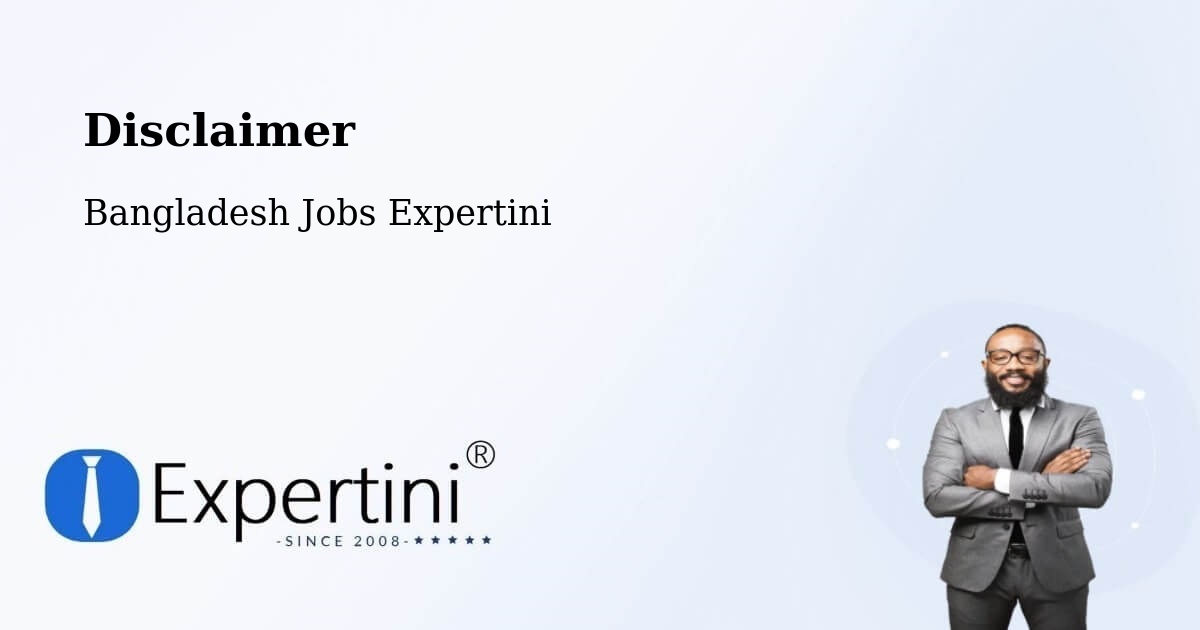 Disclaimer – Lālmohan - Bangladesh Jobs Expertini